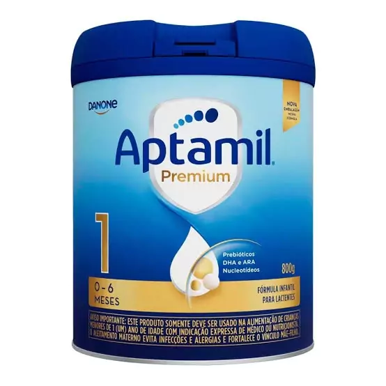 Fórmula Infantil p/ Lactentes Aptamil Premium 1 – 800g